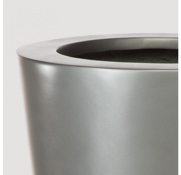 Madrid Floor Planter - Pewter | Planters, Troughs & Cachepots | Modishstore-2