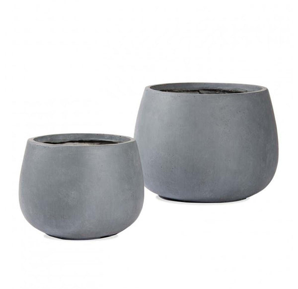 Gold Leaf Design Group Puddle Planter - Set Of 2 | Outdoor Planters, Troughs & Cachepots | Modishstore-3