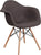 Flash Furniture Alonza Series Fabric Chair with Wood Base | Accent Chairs | Modishstore-3