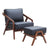 Fine Mod Imports Inspot Lounge Chair and Ottoman | Lounge Chairs | Modishstore-2