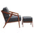 Fine Mod Imports Inspot Lounge Chair and Ottoman | Lounge Chairs | Modishstore-3