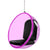 Fine Mod Imports Bubble Hanging Chair Pink Acrylic | Accent Chairs | Modishstore-2