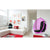 Fine Mod Imports Bubble Hanging Chair Pink Acrylic | Accent Chairs | Modishstore