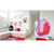 Fine Mod Imports Bubble Hanging Chair Pink Acrylic | Accent Chairs | Modishstore-5