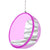 Fine Mod Imports Bubble Hanging Chair Pink Acrylic | Accent Chairs | Modishstore-11