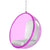 Fine Mod Imports Bubble Hanging Chair Pink Acrylic | Accent Chairs | Modishstore-8