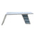 Fine Mod Imports Metolic Desk | Desks | Modishstore-3