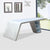 Fine Mod Imports Metolic Desk | Desks | Modishstore