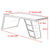Fine Mod Imports Metolic Desk | Desks | Modishstore-8