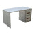 Fine Mod Imports Riveted Desk | Desks | Modishstore-2