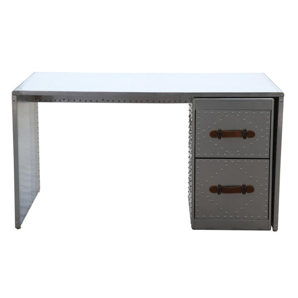 Fine Mod Imports Riveted Desk | Desks | Modishstore-4