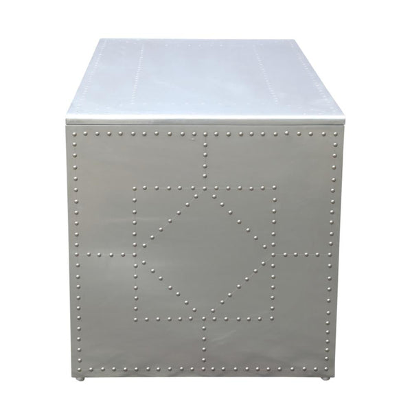 Fine Mod Imports Riveted Desk | Desks | Modishstore-6