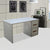 Fine Mod Imports Riveted Desk | Desks | Modishstore