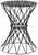 Safavieh Charlotte Iron Wire Stool | Stools & Benches |  Modishstore  - 2