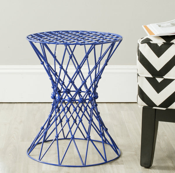 Safavieh Charlotte Iron Wire Stool | Stools & Benches |  Modishstore  - 8
