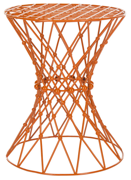 Safavieh Charlotte Iron Wire Stool | Stools & Benches |  Modishstore  - 4