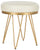 Safavieh Jenine Faux Ostrich  Round Bench | Stools & Benches |  Modishstore  - 6