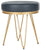 Safavieh Jenine Faux Ostrich  Round Bench | Stools & Benches |  Modishstore  - 10