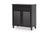 baxton studio calvin espresso shoe storage cabinet | Modish Furniture Store-2