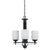 Cal Lighting FX-3505/3 60Wx3 Judson Iron 3 Light Chandelier | Modishstore | Chandeliers
