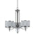 Cal Lighting FX-3522/3 60W X 3 Abaco 3 Light Chandelier | Modishstore | Chandeliers