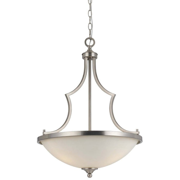 Cal Lighting FX-3531/1P 60W X 3 Barrie Metal Pendant Fixture | Modishstore | Pendant Lamps