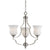 Cal Lighting FX-3531/3 60Wx3 Barrie Metal 3 Light Chandelier | Modishstore | Chandeliers