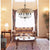 Cal Lighting FX-3532/6 6 Light Dawson Chandelier With Burlap Shade | Modishstore | Chandeliers