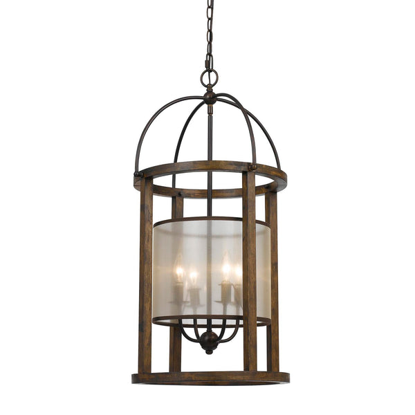 Cal Lighting FX-3536/4L 60W X 4 Lantern Chandelier-2