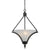 Cal Lighting FX-3541/1P 60W X 3 Rockwood Pendant Fixture | Modishstore | Pendant Lamps