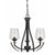 Cal Lighting FX-3550/3 60W X 3 Metal 3 Light Chandelier | Modishstore | Chandeliers