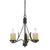 Cal Lighting FX-3561/3 3 Light Morelis Chandelier | Modishstore | Chandeliers
