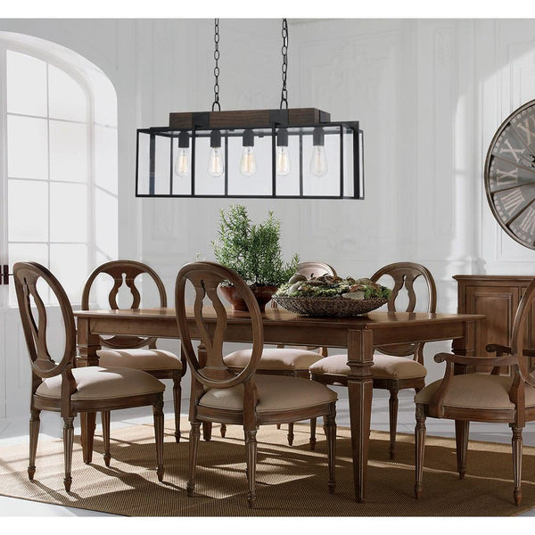 Cal Lighting FX-3582-5 60W X 5 Antonio Chandelier | Modishstore | Chandeliers