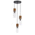 Cal Lighting FX-3583-3 60W X 3 Spheroid Glass Pendant-2