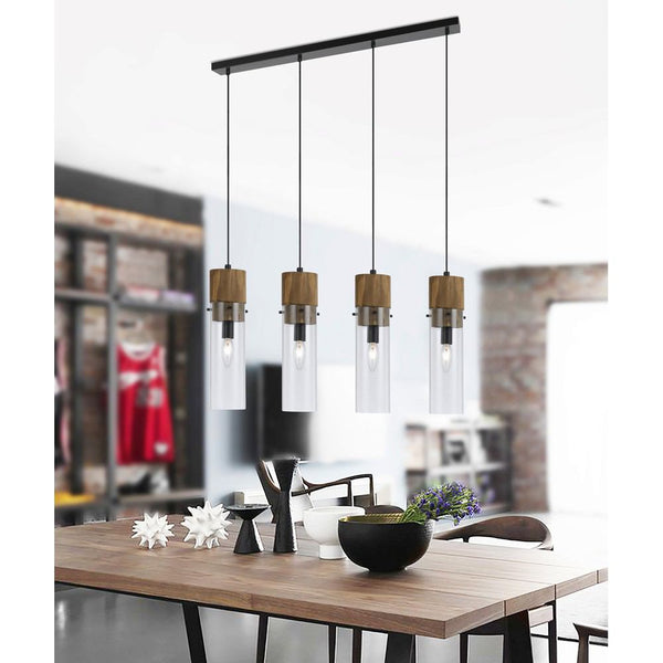 Cal Lighting FX-3583-4 60W X 4 Spheroid Island Fixture | Modishstore | Chandeliers