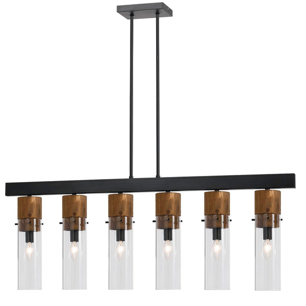 Cal Lighting FX-3583-6 60W X 6 Spheroid Island Fixture-2