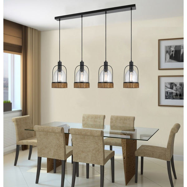 Cal Lighting FX-3584-4 60W X 4 Beacon Island Fixture | Modishstore | Chandeliers