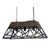 Cal Lighting FX-3585-3 60W X 3 Antonio Wood Chandelier-2