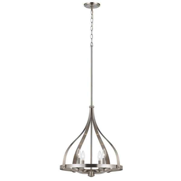 Cal Lighting FX-3589-4 60W X 4 Meridian Chandelier-2