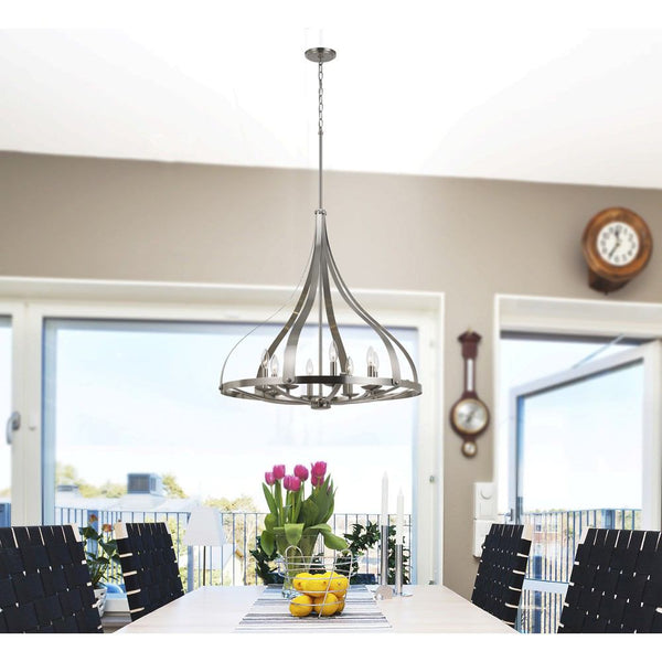 Cal Lighting FX-3589-8 60W X 8 Meridian Chandeliler | Modishstore | Chandeliers