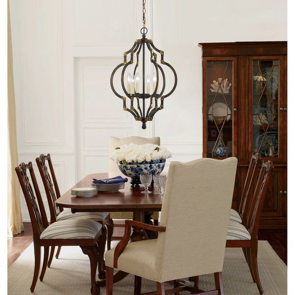 Cal Lighting FX-3593-6 40W X 6 Howell Metal Pendant | Modishstore | Pendant Lamps