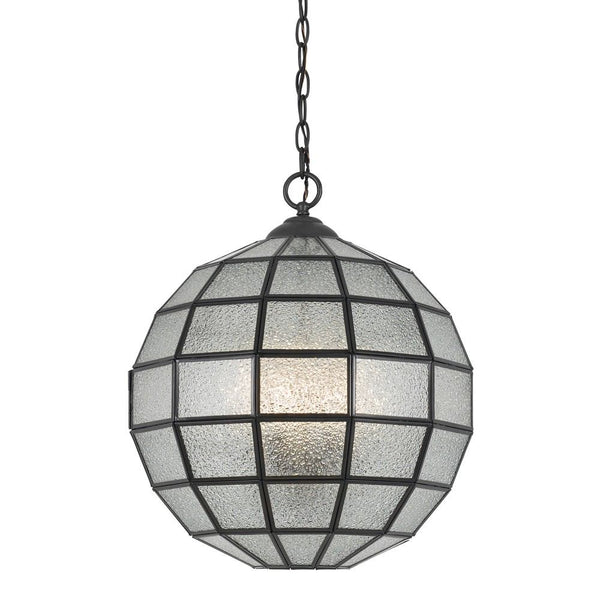 Cal Lighting FX-3607-1P 60W X 3 Diego Glass Pendant | Modishstore | Pendant Lamps