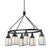 Cal Lighting FX-3612-6 60W X 6 Channing Chandelier | Modishstore | Chandeliers