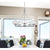 Cal Lighting FX-3624-5P Glass Chandelier | Modishstore | Chandeliers