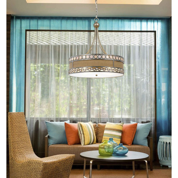 Cal Lighting FX-3645-5 60W X 5 Ashland Pendant Chandelier | Modishstore | Chandeliers