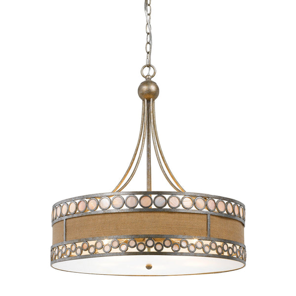 Cal Lighting FX-3645-5 60W X 5 Ashland Pendant Chandelier-2