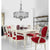 Cal Lighting FX-3646-6 Vincenza Metal Chandelier | Modishstore | Chandeliers