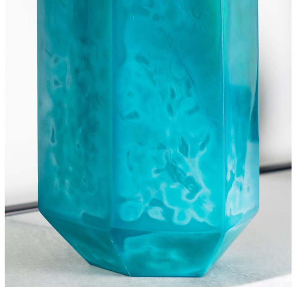 Gold Leaf Design Group Aqua Glass Vase | Vases | Modishstore-3