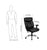 Flash Furniture GO-1235-BK-LEA-A-GG Hercules Series Black Leather Executive Swivel Office Chair With Adjustable Arms | Office Chairs | Modishstore-5