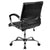 Flash Furniture Mid-Back Designer Black Leather Executive Swivel Office Chair With Chrome Base | Office Chairs | Modishstore-3